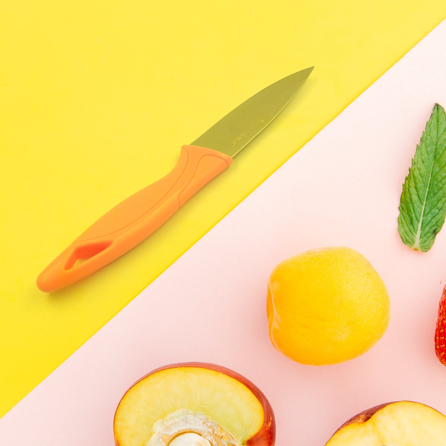 5833 Stainless Steel Fruit Knife, New Sharp and Durable Fruit Knife Small, Comfortable Non-slip Handle, with Protective Cover, Suitable for Most Types of Vegetables and Fruits(1 Pc) 5833 Stainless Steel Fruit Knife, New Sharp and Durable Fruit Knife Small, Comfortable Non-slip Handle, with Protective Cover, Suitable for Most Types of Vegetables and Fruits(1 Pc)